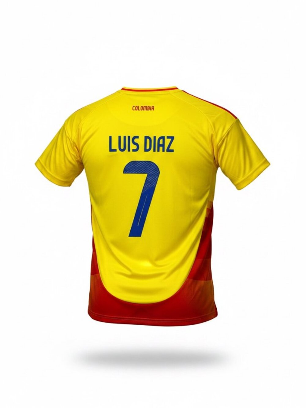 ✨ Colombia Luis Díaz #7 Home Soccer Jersey – Men’s XL – Fan Version ✨ - Picture 5 of 13